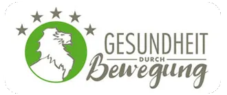 Siegel Gesundheit durch Bewegung
